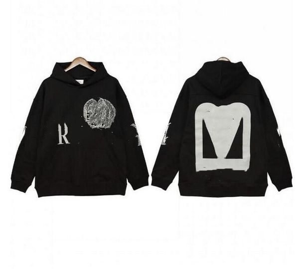 designer rhudes mens hoodie rhudes hoody hooded sweatshirt felpa uomo niche fashion brand sudadera autumn winter long sleeve round neck pull, Black
designer rhudes mens hoodie rhudes hoody hooded sweatshirt felpa uomo niche fashion brand sudadera autumn winter long sleeve round neck pull, Black