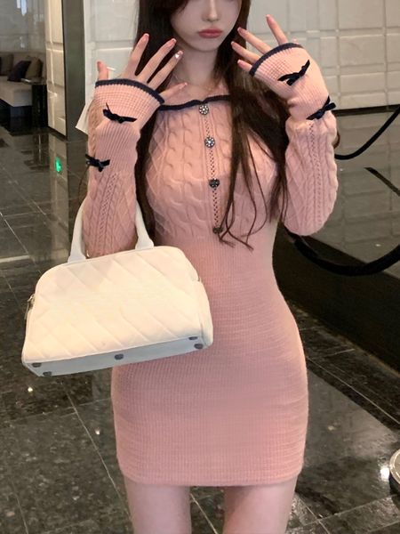 casual dresses winter elegant knitted dress women kawaii clothing bodycon y2k mini dress female slim dress korean fashion chic 230204, Black;gray
casual dresses winter elegant knitted dress women kawaii clothing bodycon y2k mini dress female slim dress korean fashion chic 230204, Black;gray