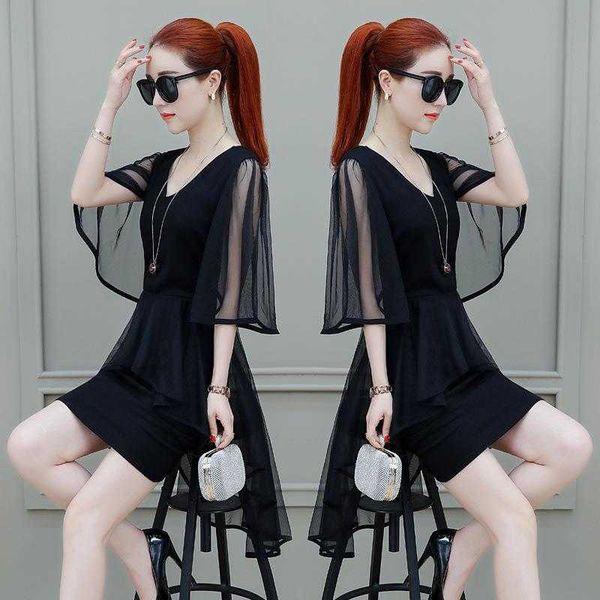slim fit slimming dress for women summer fashionable mesh round neck pullover mid, Black;gray
slim fit slimming dress for women summer fashionable mesh round neck pullover mid, Black;gray