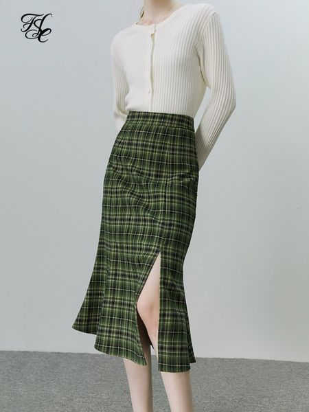 skirts fsle retro style fashionable slit fishtail skirt women autumn winter elegant temperament female plaid mid-length skirt 230204, Black
skirts fsle retro style fashionable slit fishtail skirt women autumn winter elegant temperament female plaid mid-length skirt 230204, Black