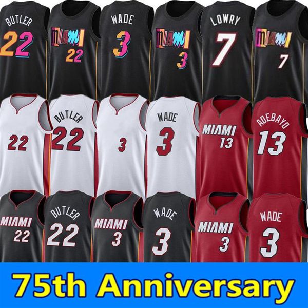 jimmy 22 butler bam 13 adebayo kyle 7 lowry basketball jersey dwayne mens dwyane 3 wade tyler 14 herro 75th anniversary embroidery260o, Black;red
jimmy 22 butler bam 13 adebayo kyle 7 lowry basketball jersey dwayne mens dwyane 3 wade tyler 14 herro 75th anniversary embroidery260o, Black;red