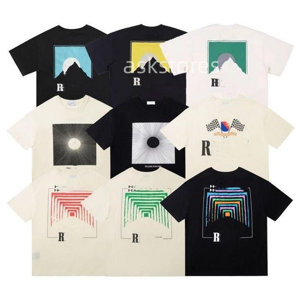 summer mens t-shirts rhudes designers for men letter polos embroidery tshirts clothing short sleeved tshirt large tees, White;black
summer mens t-shirts rhudes designers for men letter polos embroidery tshirts clothing short sleeved tshirt large tees, White;black