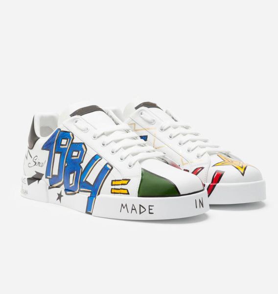 fashion runner 2023s/s outdoor sports shoes portofins sneakers low-nappa calfskin trainers crown graffiti leather rubber sole skateboard wal, Black
fashion runner 2023s/s outdoor sports shoes portofins sneakers low-nappa calfskin trainers crown graffiti leather rubber sole skateboard wal, Black