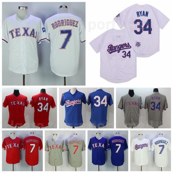 retror 1993 vintage baseball 34 nolan ryan jersey 7 ivan rodriguez retire pullover stitched cooperstown red blue white grey high q268d, Blue;black
retror 1993 vintage baseball 34 nolan ryan jersey 7 ivan rodriguez retire pullover stitched cooperstown red blue white grey high q268d, Blue;black
