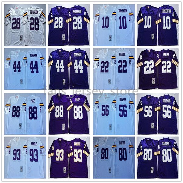 vintage football jersey 10 fran tarkenton 22 paul krause 44 chuck foreman 56 chris doleman 80 cris carter 93 john randle jersey, Black;red
vintage football jersey 10 fran tarkenton 22 paul krause 44 chuck foreman 56 chris doleman 80 cris carter 93 john randle jersey, Black;red