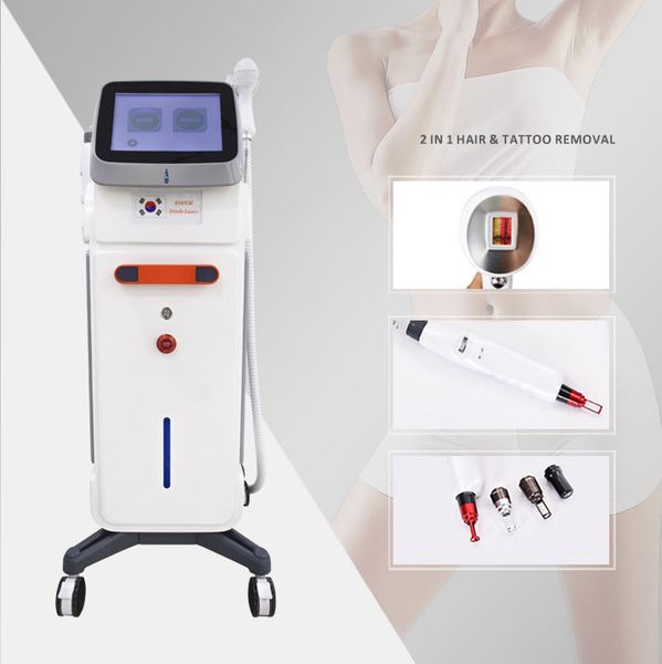 professional laser nd yag tattoo & hair removal permanent 2 in 1 810nm diode laser pico and tattoo removal machine, Black
professional laser nd yag tattoo & hair removal permanent 2 in 1 810nm diode laser pico and tattoo removal machine, Black