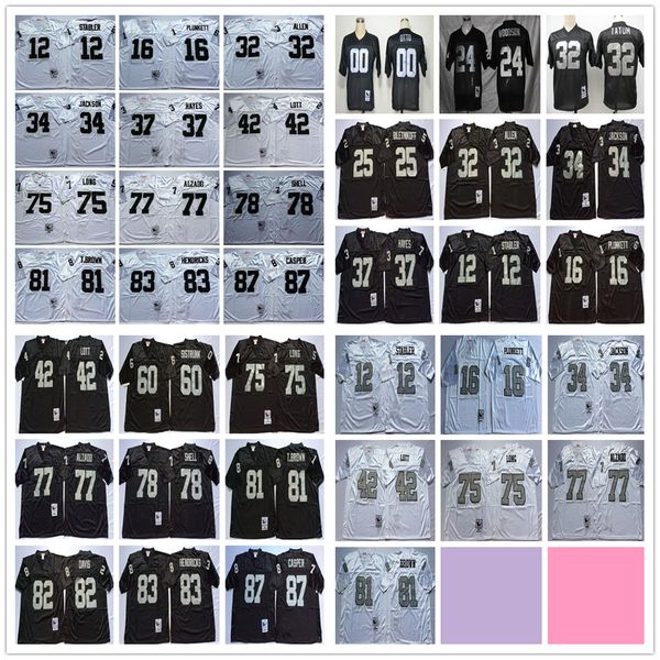 vintage 16 jim plunkett football jersey 12 ken stabler 42 ronnie lott 60 otis sistrunk 75 howie long 77 lyle alzado 78 art shell 81 tim brow, Black;red
vintage 16 jim plunkett football jersey 12 ken stabler 42 ronnie lott 60 otis sistrunk 75 howie long 77 lyle alzado 78 art shell 81 tim brow, Black;red