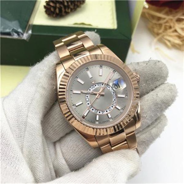 42mm sky-dweller small dial date mens watch automatic watch rose watches calendar set gift stainless steel montre de luxurys origin 2023, Slivery;brown
42mm sky-dweller small dial date mens watch automatic watch rose watches calendar set gift stainless steel montre de luxurys origin 2023, Slivery;brown