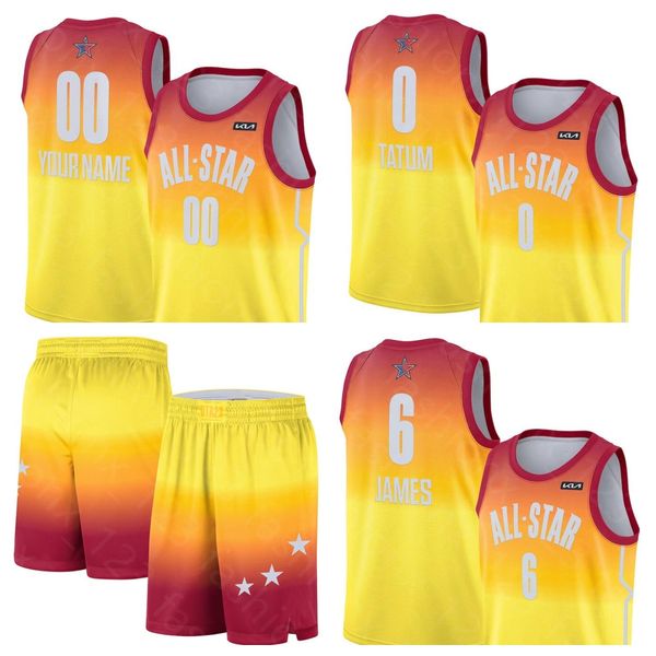 2023 all-star basketball yellow jerseys james tatum curry doncic durant brown mitchell jokic george curry doncic morant lillard sabonis jack, Black;red
2023 all-star basketball yellow jerseys james tatum curry doncic durant brown mitchell jokic george curry doncic morant lillard sabonis jack, Black;red