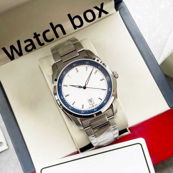 classic three-needle design men's watch 40mm fully automatic mechanical movement sapphire glass mirror waterproof watch fashion high-en, Slivery;brown
classic three-needle design men's watch 40mm fully automatic mechanical movement sapphire glass mirror waterproof watch fashion high-en, Slivery;brown