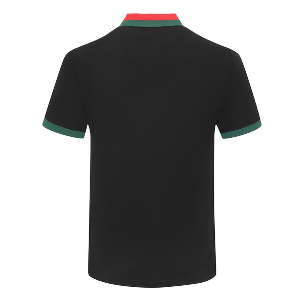 619s ner men's tee new cotton crease resistant breathable t-shirt lapel commercial fashion casual print high-end polo short s, White;black
619s ner men's tee new cotton crease resistant breathable t-shirt lapel commercial fashion casual print high-end polo short s, White;black