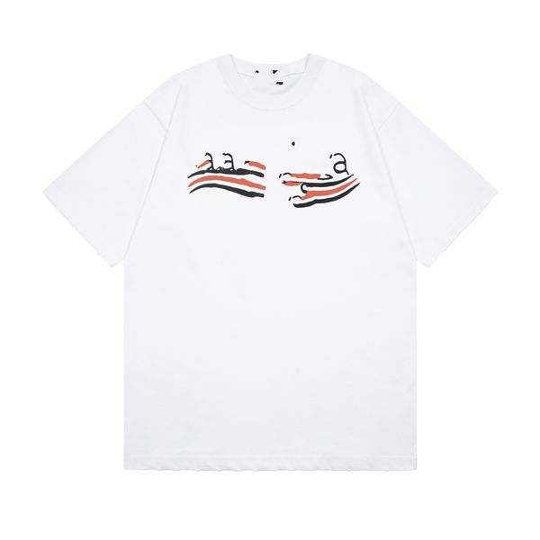men's t-shirt 2023 fashion design balencaigaity t-shirts womencotton wrinkle proof printed letter casual couple clothing 02-0014, White;black
men's t-shirt 2023 fashion design balencaigaity t-shirts womencotton wrinkle proof printed letter casual couple clothing 02-0014, White;black