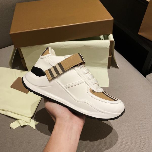 2023 designer casual shoes real leather classic plaid trainers berry stripes shoe fashion trainer for man woman bur color bar sneakers 35-45, Black
2023 designer casual shoes real leather classic plaid trainers berry stripes shoe fashion trainer for man woman bur color bar sneakers 35-45, Black