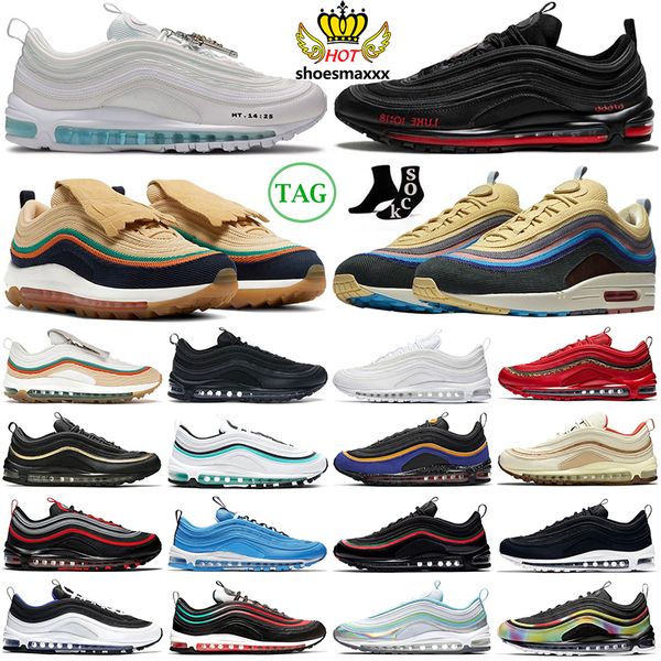 running shoes 97 triple black white sean wotherspoon jesus mschf lil nas x satan metallic gold have a day bright citron outdoor sports sneak
running shoes 97 triple black white sean wotherspoon jesus mschf lil nas x satan metallic gold have a day bright citron outdoor sports sneak