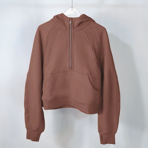 ss women jackets yoga hoodie scuba womens plus velvet thickening jackets hoodys sports half zipper terry designer sweater cing loose short c, Black;brown
ss women jackets yoga hoodie scuba womens plus velvet thickening jackets hoodys sports half zipper terry designer sweater cing loose short c, Black;brown