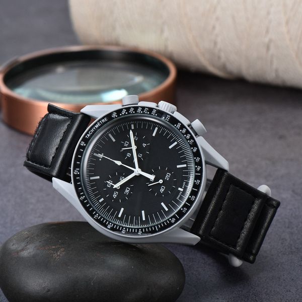 planet moon mens watches full function quarz chronograph watch mission to mercury 42mm luxury watch limited edition master wristwatches, Slivery;brown
planet moon mens watches full function quarz chronograph watch mission to mercury 42mm luxury watch limited edition master wristwatches, Slivery;brown