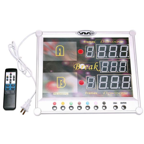accessories snooker pool billiard sport game electronic scoreboard counter with wireless remoute controler 230206
accessories snooker pool billiard sport game electronic scoreboard counter with wireless remoute controler 230206