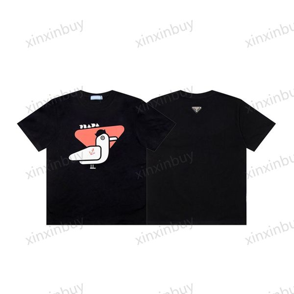 xinxinbuy men designer tee t shirt 23ss bird letters triangle label short sleeve cotton women white blue xs-2xl, Black;brown
xinxinbuy men designer tee t shirt 23ss bird letters triangle label short sleeve cotton women white blue xs-2xl, Black;brown