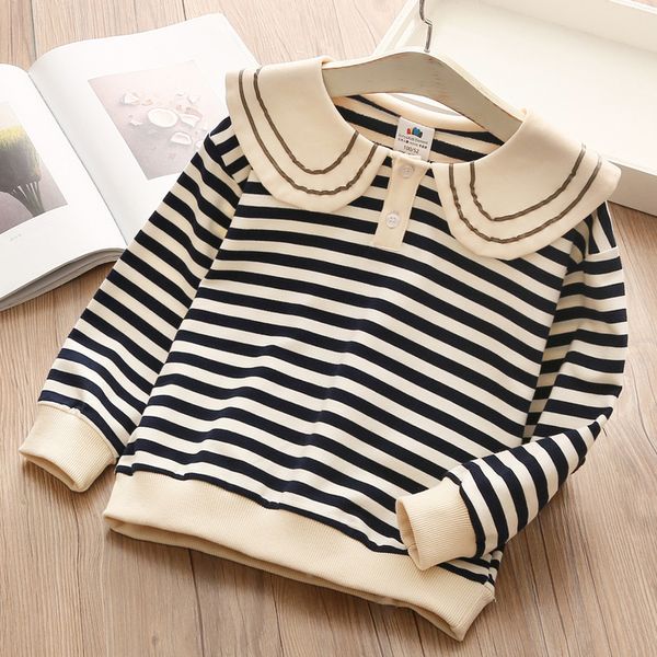 hoodies sweatshirts autumn spring 2 3 4 5 6 7 8 9 10 years casual long sleeve peter pan collar cotton striped sweatshirts for kids baby girl, Black
hoodies sweatshirts autumn spring 2 3 4 5 6 7 8 9 10 years casual long sleeve peter pan collar cotton striped sweatshirts for kids baby girl, Black