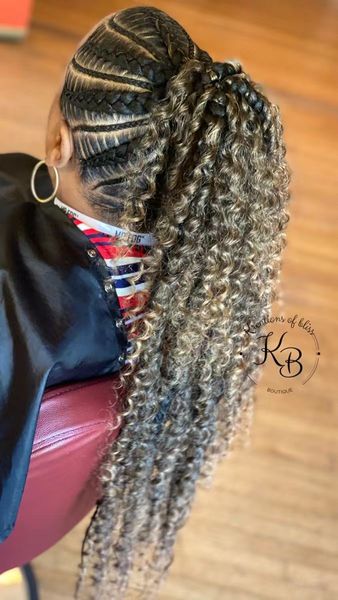 ombre salt pepper gray kinky curly braided ponytail human hair extension drawstring clip in french braides pony tail hairpiece 120g 140g, Black
ombre salt pepper gray kinky curly braided ponytail human hair extension drawstring clip in french braides pony tail hairpiece 120g 140g, Black