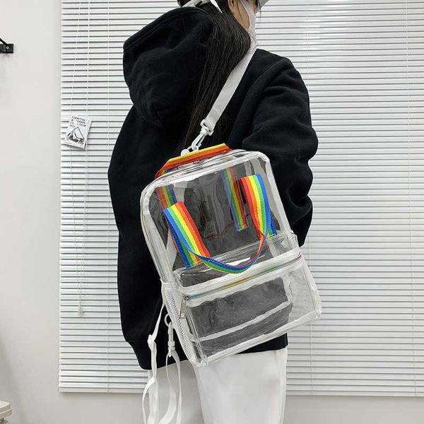 pvc transparent backpack pvc backpack pvc schoolbag waterproof pvc beach bag in summer
pvc transparent backpack pvc backpack pvc schoolbag waterproof pvc beach bag in summer