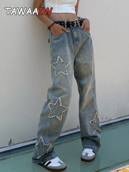 women's jeans tawaaiw streetwear blue pentagram high waist jeans y2k korean style hip hop straight denim boyfriend jeans for women trou
women's jeans tawaaiw streetwear blue pentagram high waist jeans y2k korean style hip hop straight denim boyfriend jeans for women trou
