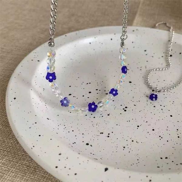 pendant necklaces 2022 acrylic flower beaded double layer chain necklace for women beach party jewelry 2pcs 0206, Silver
pendant necklaces 2022 acrylic flower beaded double layer chain necklace for women beach party jewelry 2pcs 0206, Silver