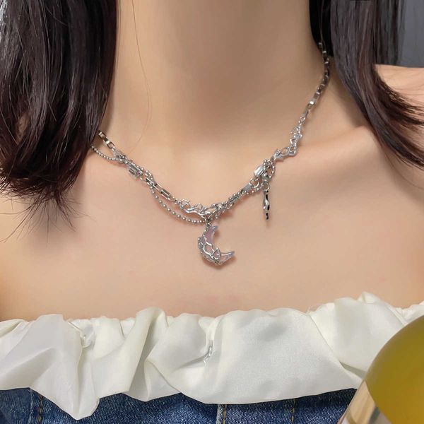 necklaces luxury design star moon pendant necklace for women fashion korean transparent crescent opal clavicle chain anniversary gift 0206, Silver
necklaces luxury design star moon pendant necklace for women fashion korean transparent crescent opal clavicle chain anniversary gift 0206, Silver