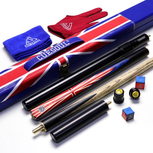billiard cues cuesoul handcraft 57" 34 jointed ebony snooker cue with union jack flag design 230206
billiard cues cuesoul handcraft 57" 34 jointed ebony snooker cue with union jack flag design 230206
