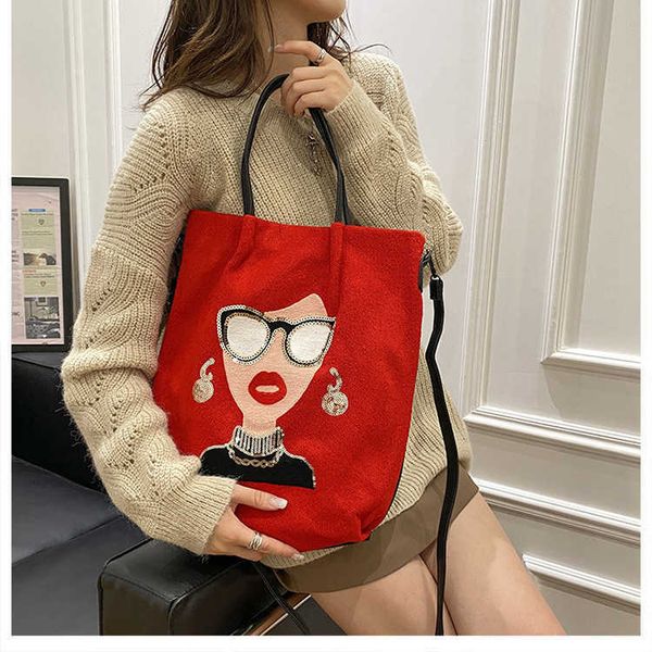 women's bag new high-capacity glasses beauty tote bag fashion sequin personality portable messenger bag
women's bag new high-capacity glasses beauty tote bag fashion sequin personality portable messenger bag