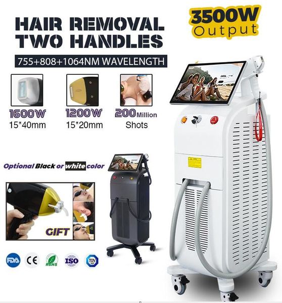 us diode laser hair removal skin rejuvenation machine 755nm 808nm 1064nm lazer nose hair reduction treatment painless equipment fda approved, Black
us diode laser hair removal skin rejuvenation machine 755nm 808nm 1064nm lazer nose hair reduction treatment painless equipment fda approved, Black