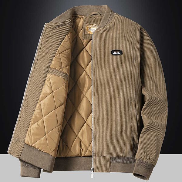 men's jackets large size 7xl new autumn winter stand collar slim fashion casual warm corduroy outwear thick cotton coat y2302, Black;brown
men's jackets large size 7xl new autumn winter stand collar slim fashion casual warm corduroy outwear thick cotton coat y2302, Black;brown