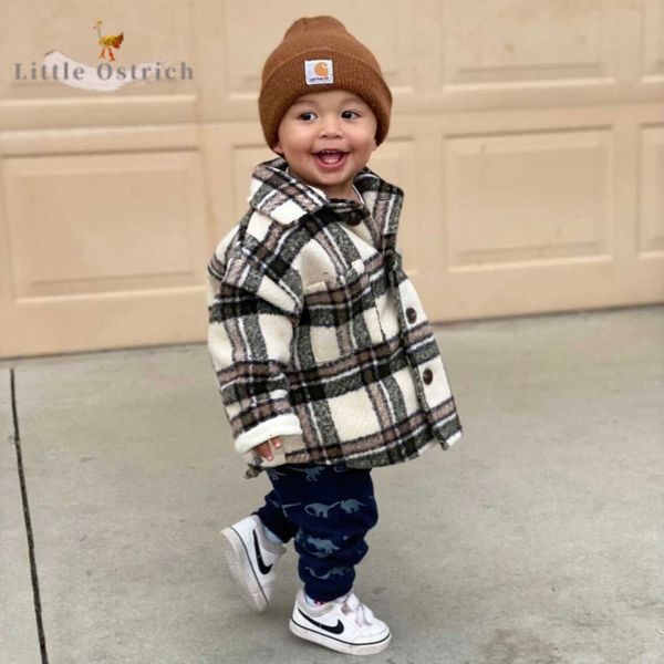 jackets born baby boy girl cotton padded plaid jacket infant toddler coat winter spring autumn warm thick outwear baby clothes 3m-2t 230204, Blue;gray
jackets born baby boy girl cotton padded plaid jacket infant toddler coat winter spring autumn warm thick outwear baby clothes 3m-2t 230204, Blue;gray