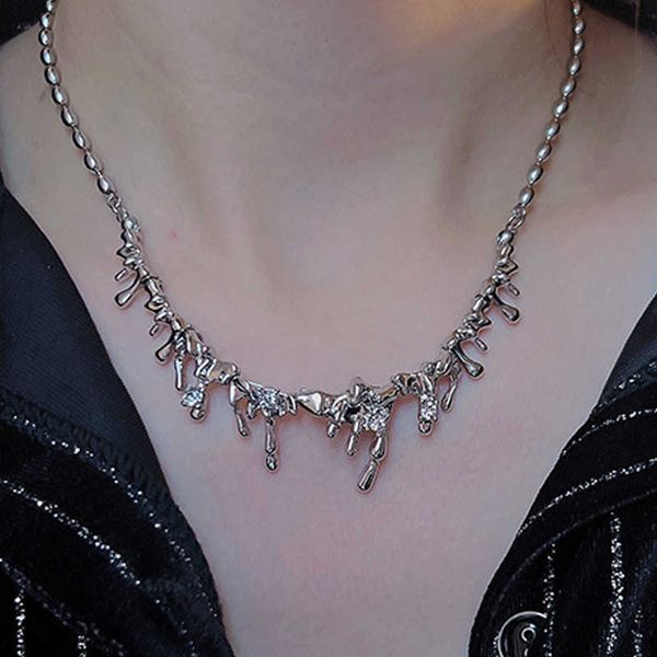 punk irregular waterdrop shaped choker necklace for women sliver metal clavicle chain necklaces pendant kpop party jewelry gifts 0206, Silver
punk irregular waterdrop shaped choker necklace for women sliver metal clavicle chain necklaces pendant kpop party jewelry gifts 0206, Silver