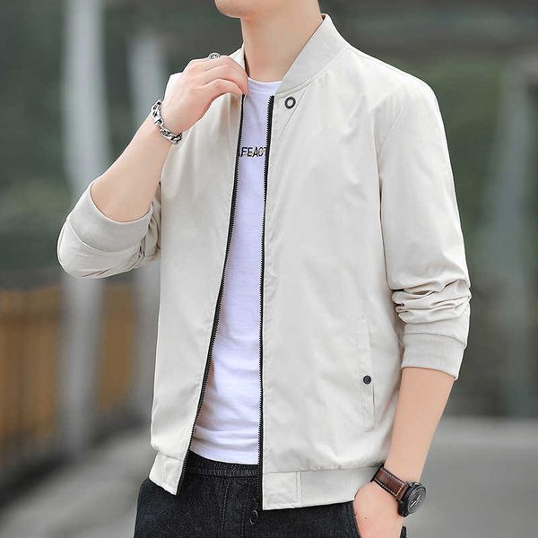 men's jackets new autumn bomber baseball jacket men fashion slim fit coat streetwear solid color male outwear zipper casual brand y230, Black;brown
men's jackets new autumn bomber baseball jacket men fashion slim fit coat streetwear solid color male outwear zipper casual brand y230, Black;brown