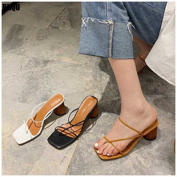 slippers 2022 summer women clip toe slippers narrow band elegant thin heels shoes woman square toe party slides ladies outdoor pumps g230206, Black
slippers 2022 summer women clip toe slippers narrow band elegant thin heels shoes woman square toe party slides ladies outdoor pumps g230206, Black