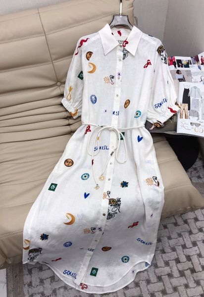 23 years new style dress fashion trend lapel embroidered cartoon pattern, Black;gray
23 years new style dress fashion trend lapel embroidered cartoon pattern, Black;gray
