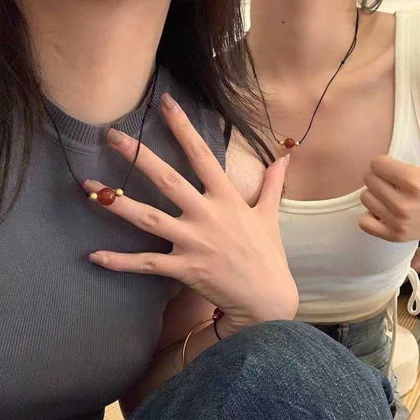 s fashion stone pendant for women simple retro men couple sweater chain necklace hip hop jewelry 0206, Silver
s fashion stone pendant for women simple retro men couple sweater chain necklace hip hop jewelry 0206, Silver