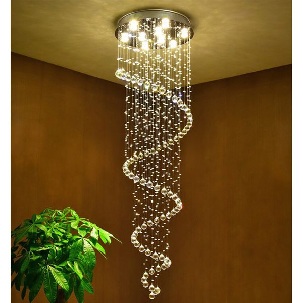 crystal chandeliers pendant lamps fixtures indoor spiral hanging lamp decor ceiling light for l hall stairs
crystal chandeliers pendant lamps fixtures indoor spiral hanging lamp decor ceiling light for l hall stairs