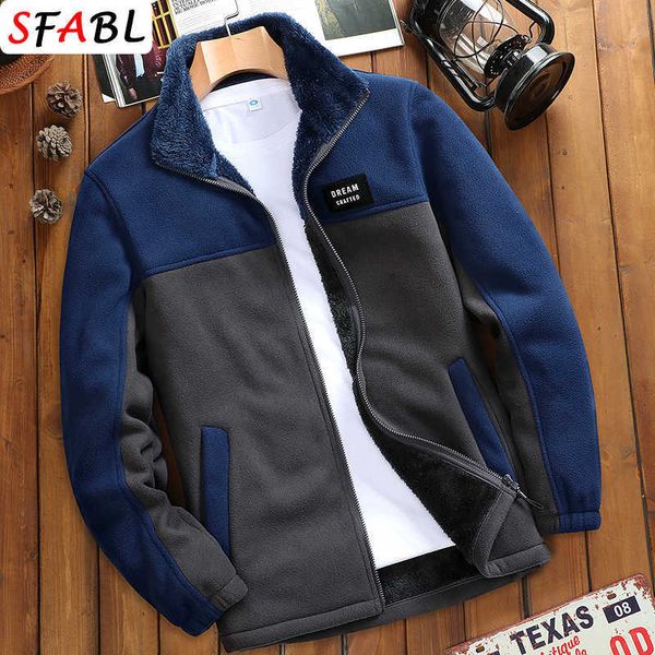 men's jackets sfabl new fashion patchwork fleece coat winter parkas thick warm overcoat autumn male outerwear 4xl y2302, Black;brown
men's jackets sfabl new fashion patchwork fleece coat winter parkas thick warm overcoat autumn male outerwear 4xl y2302, Black;brown