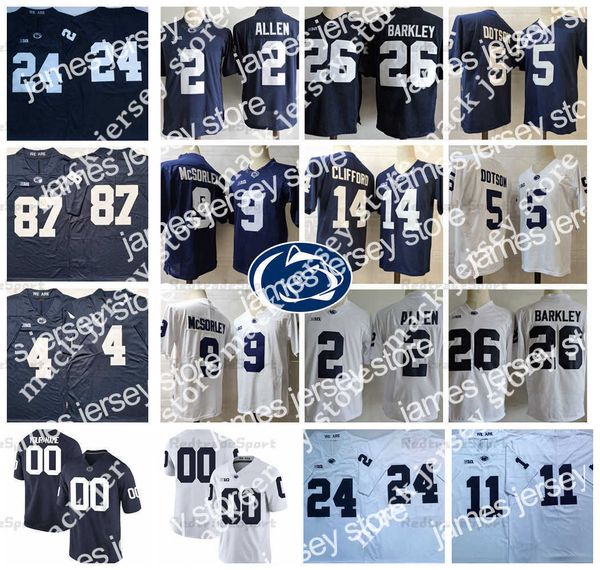 american college football wear ncaa penn state nittany lions college football jerseys 26 saquon barkley 14 clifford 11 parsons 4 adrian amos, Black
american college football wear ncaa penn state nittany lions college football jerseys 26 saquon barkley 14 clifford 11 parsons 4 adrian amos, Black