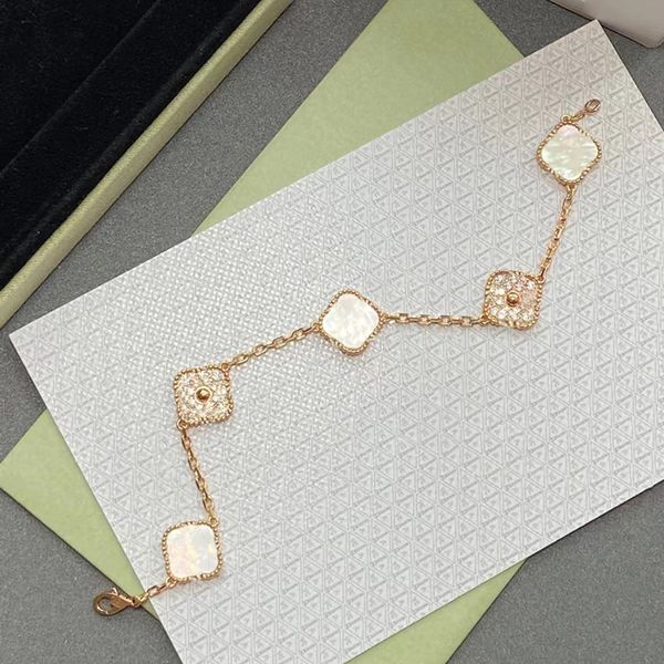 classic designer gold bracelet link valentines love bracelet 18k gold agate shell pearl mother daughter jewelry wedding mothers day bracelet, Black
classic designer gold bracelet link valentines love bracelet 18k gold agate shell pearl mother daughter jewelry wedding mothers day bracelet, Black