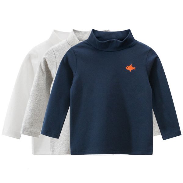 t-shirts korean style children's clothing autumn fish embroidery cotton girls baby boys turtleneck long sleeve t-shirt 2-9y 230204, Blue
t-shirts korean style children's clothing autumn fish embroidery cotton girls baby boys turtleneck long sleeve t-shirt 2-9y 230204, Blue