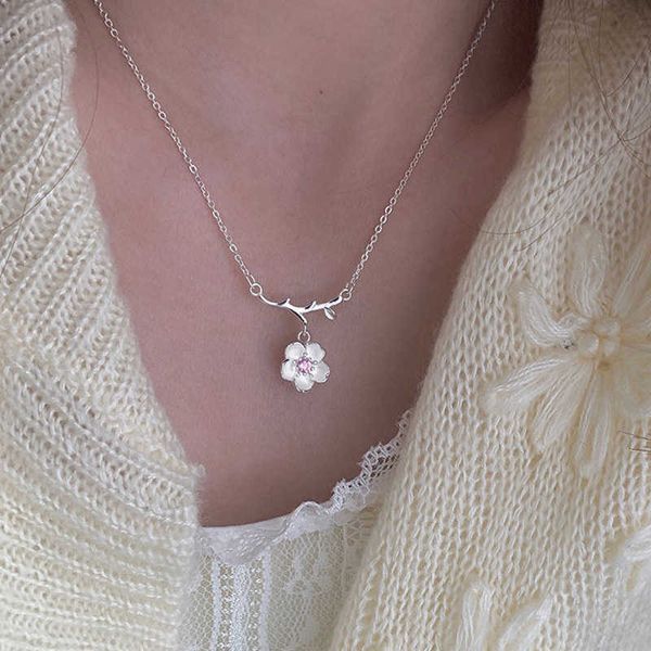 pendant necklaces fashion silver color crystal cherry blossoms charm pendants necklace for women statement christmas jewelry 0206
pendant necklaces fashion silver color crystal cherry blossoms charm pendants necklace for women statement christmas jewelry 0206