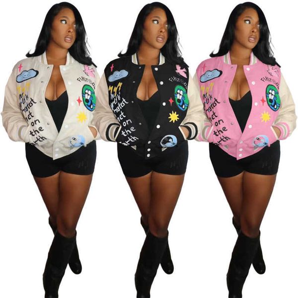 women jackets designer 2023 new double layer thread positioning printing wool elastic pu leather sleeve coat 3 colours, Black;brown
women jackets designer 2023 new double layer thread positioning printing wool elastic pu leather sleeve coat 3 colours, Black;brown