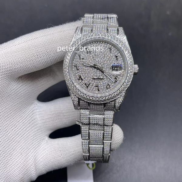 diamond watch ice out men full watches for mens watchs date just arabic dial automatic mechanical wristwatch movement waterproof sapphire qu, Slivery;golden
diamond watch ice out men full watches for mens watchs date just arabic dial automatic mechanical wristwatch movement waterproof sapphire qu, Slivery;golden