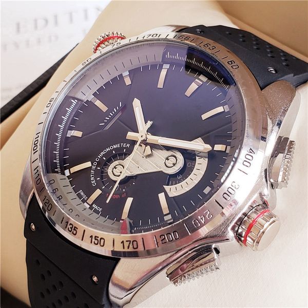 2023 men's luxury quartz watch business fashion five-pin multi-function calendar waterproof watch belt watches, Slivery;brown
2023 men's luxury quartz watch business fashion five-pin multi-function calendar waterproof watch belt watches, Slivery;brown