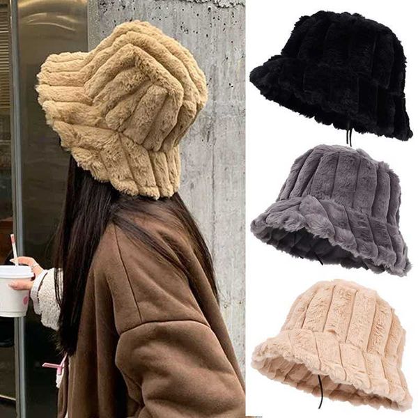 wide brim hats new women winter bucket soft lamb plush warm fisherman hat panama casual caps outdoor lady flat korean fashion y2302, Blue;gray
wide brim hats new women winter bucket soft lamb plush warm fisherman hat panama casual caps outdoor lady flat korean fashion y2302, Blue;gray