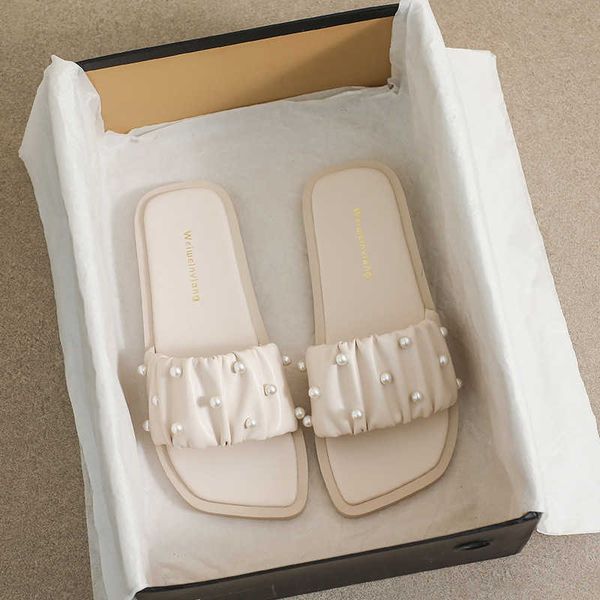 slippers korean version outer wear slippers women summer new flat slippers girls shoes soft bottom pearl decorative slippers women 42 43 g23, Black
slippers korean version outer wear slippers women summer new flat slippers girls shoes soft bottom pearl decorative slippers women 42 43 g23, Black