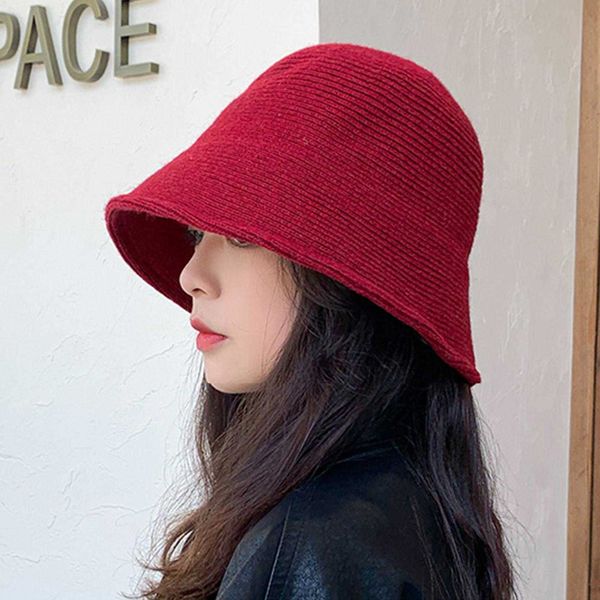 wide brim hats women solid color wool bucket hat drawstring fisherman vintage knitted basin cap y2302, Blue;gray
wide brim hats women solid color wool bucket hat drawstring fisherman vintage knitted basin cap y2302, Blue;gray